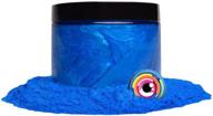 🌊 dazzling dark ocean blue mica powder pigment (50g) for diy arts, crafts, and more! logo