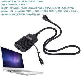 img 3 attached to 🔌 DAMZON Dell 45W USB-C Charger for XPS, Inspiron, and Latitude Series - High Quality Power Supply for Dell Laptops