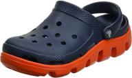 crocs unisex sport orange women men's shoes логотип