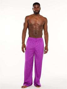 img 3 attached to Savage Fenty Satin Pants Hunter Men's Clothing and Sleep & Lounge