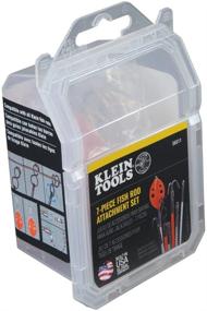 img 2 attached to 🔧 Klein Tools 56511 Splinter Guard Wire Fish Rod and Glow Rod Attachment Set: Double-S Hook & More, 7-Piece