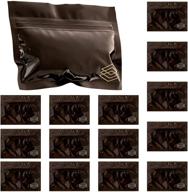 impresa's smell proof bags (15-pack) - ultimate odor containment for any smell, 4x6 inch wide opening design logo