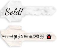large key-shaped real estate 🔑 prop sold sign for maximum visibility logo