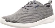 👟 smoke men's shoes - crocs literide lace up sneaker logo