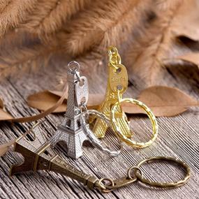 img 3 attached to 🗼 Eiffel Tower Keychain by Outus Pieces Adornment