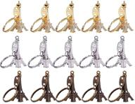 🗼 eiffel tower keychain by outus pieces adornment logo