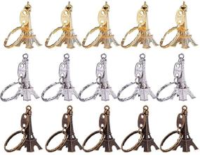 img 4 attached to 🗼 Eiffel Tower Keychain by Outus Pieces Adornment