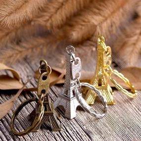 img 2 attached to 🗼 Eiffel Tower Keychain by Outus Pieces Adornment
