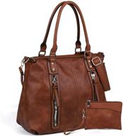 👜 satchel shoulder crossbody handbags - versatile women's handbags & wallets with hobo bags option logo