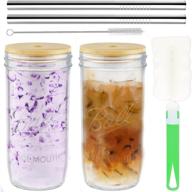 🥤 coloround smoothie reusable drinking milkshake set logo