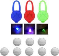 🐶 avando waterproof led dog collar light for nighttime safety - batteries included logo