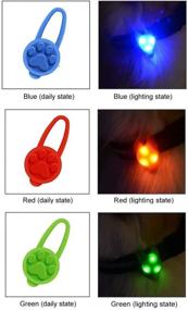 img 1 attached to 🐶 Avando Waterproof LED Dog Collar Light for Nighttime Safety - Batteries Included