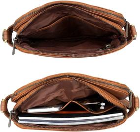img 1 attached to Wristlet Wallet Leather Clutch Wallets