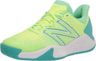 women's fresh foam lav v2 hard court tennis shoe by new balance logo