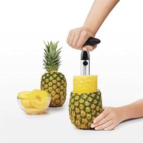 img 1 attached to 🍍 IMUSA Stainless Steel 4-in-1 Pineapple Tool