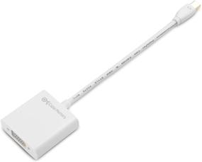 img 3 attached to 🔌 Адаптер Cable Matters Mini DisplayPort к VGA (Mini DP к VGA) - белый, совместим с Thunderbolt и Thunderbolt 2