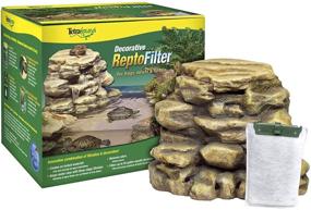 img 2 attached to Enhance Your Aquatic Habitat with TetraFauna Decorative ReptoFilter