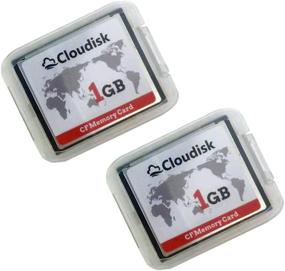 img 2 attached to Cloudisk CF Card High Speed Reader Camera Card for DSLR - Compact Flash Memory Card (1GB2PK)