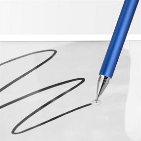img 2 attached to BoxWave FineTouch Capacitive Stylus Pen - Precise Stylus for ASUS Transformer Book T100 and Flip T100 - Lunar Blue