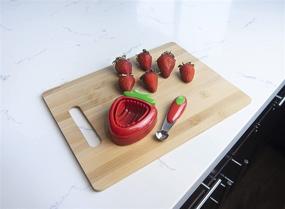 img 2 attached to 🍓 Red Joie Strawberry Huller & Slicer - Effortlessly Prepare and Slice Strawberries!