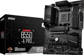 img 4 attached to 🖥️ MSI B550-A PRO ATX Motherboard (AMD AM4, DDR4, PCIe 4.0, SATA 6Gb/s, M.2, USB 3.2 Gen 2, HDMI/DP)