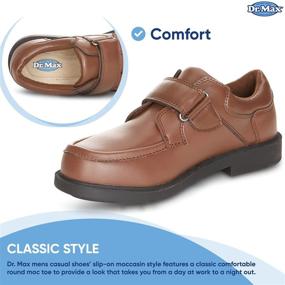 img 2 attached to 👞 Men's Dr Max Loafers: Casual Shoes, Slip-Ons, and Loafers for Everyday Style