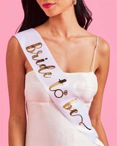 img 1 attached to 💍 Xo, Fetti Bachelorette Party Decorations Sash - A Must-Have for the Bride To Be!