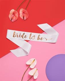 img 2 attached to 💍 Xo, Fetti Bachelorette Party Decorations Sash - A Must-Have for the Bride To Be!