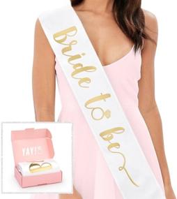 img 4 attached to 💍 Xo, Fetti Bachelorette Party Decorations Sash - A Must-Have for the Bride To Be!