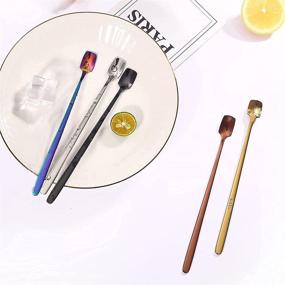 img 2 attached to 🔄 Reusable Stainless Cocktail Coffee Stirrers: A Sustainable Solution for Stirring