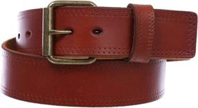 img 1 attached to Classic Vintage Cowhide Leather Casual Men's Accessories