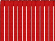 🎉 aimtohome 12 rolls of red crepe paper streamers - perfect party decorations for birthdays, family gatherings, weddings логотип