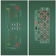 🎲 2-sided casino felt layout for craps and roulette логотип