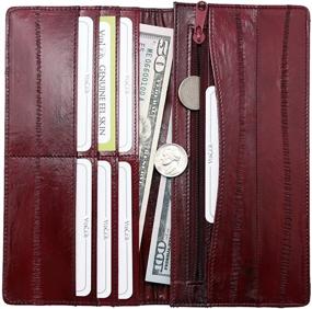 img 3 attached to 💼 Vidlea Genuine Wallet Credit Holder Women's Handbags & Wallets: A Stylish and Functional Choice