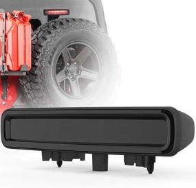 img 4 attached to 🔴 FIERYRED 3rd Brake Light for Jeep Wrangler JL (2018-2020) | Smoked High Mount Waterproof Stop Light