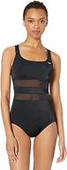 nike womens v back swimsuit x large logo