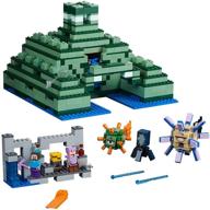 🌊 explore and construct in lego minecraft ocean monument building set! logo