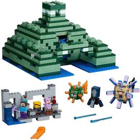 img 4 attached to 🌊 Explore and Construct in LEGO Minecraft Ocean Monument Building Set!