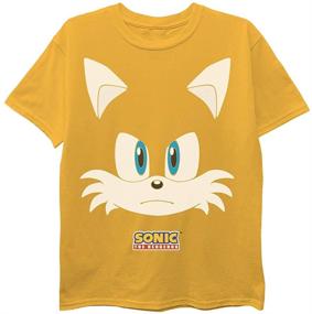 img 1 attached to 🔥 SEGA Hedgehog Boys 3-Pack T-Shirt Bundle: Sonic, Tails, Knuckles - Grab the Ultimate Gaming Tee Collection!