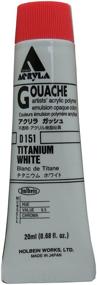 img 1 attached to Holbein Gouache Emulsion Titanium D151