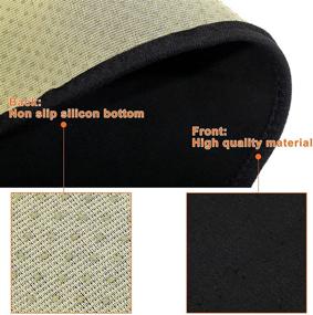 img 1 attached to AUTOHAUX Dashboard Nonslip Protector Carpet Interior Accessories