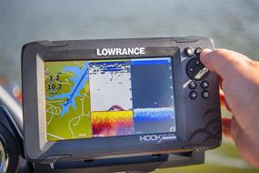 img 2 attached to 📟 Lowrance Hook Reveal 5 Fish Finder - 5 Inch Screen with Transducer, C-MAP Preloaded Maps
