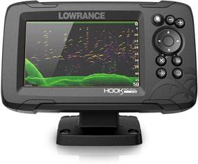 img 4 attached to 📟 Lowrance Hook Reveal 5 Fish Finder - 5 Inch Screen with Transducer, C-MAP Preloaded Maps
