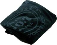 jack daniels label plush blanket logo