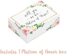img 3 attached to Matron Honor Proposal Floral Design