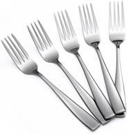 🍴 premium quality eslite stainless steel salad forks set - 6.7-inch - 12-piece collection logo