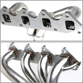 img 2 attached to DNA Motoring HDS SSAM86 Stainless Manifold