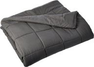 🛏️ elegant comfort luxurious gray down alternative double-fill full/queen comforter duvet insert logo