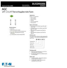 img 3 attached to 🧯 Bussmann AGC-6 Fuse: High-Quality Fast-Acting Glass Design