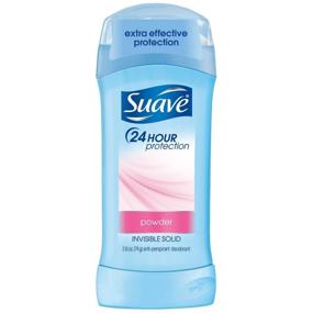 img 2 attached to Suave 24 Hour Protection Powder Invisible Solid Anti-Perspirant Deodorant 2.6 oz (Pack of 6): Long-lasting Odor Defense & Sweat Control